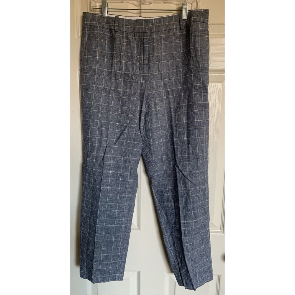 Ann Taylor Curvy Fit Women’s Size 8 Linen Blend Slacks